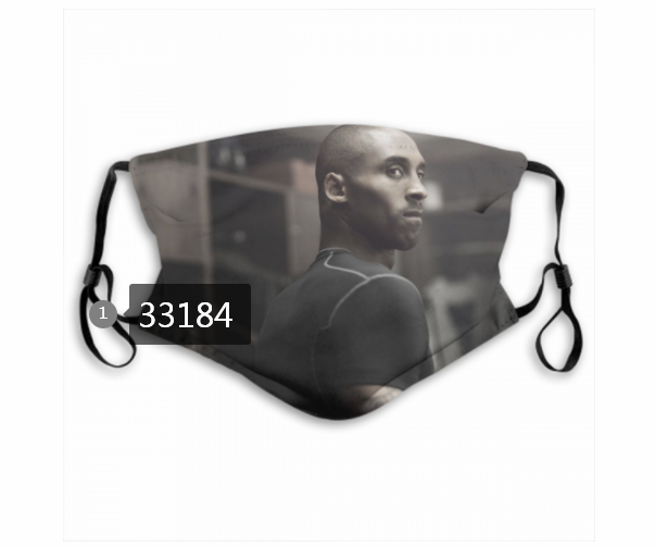 2021 NBA Los Angeles Lakers 24 kobe bryant 33184 Dust mask with filter